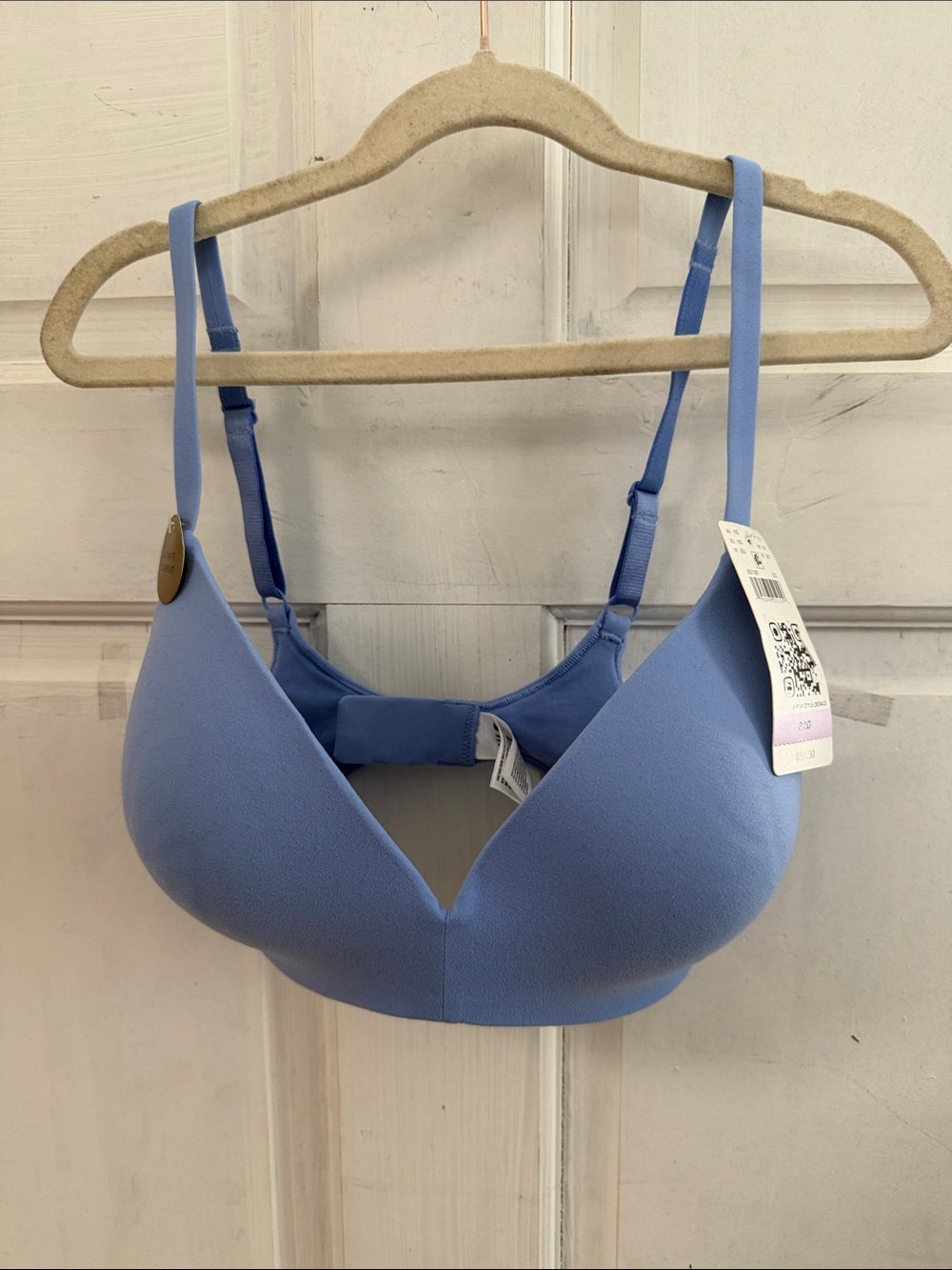 NWT Wacoal Periwinkle Seamless T-Shirt Bra- 32D